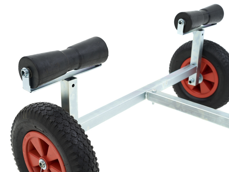 Strandtrailer met brede rollen*