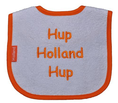 Slabbertje met Hup Holland Hub.