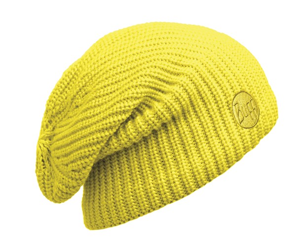 110981117 Knitted And Polar Hat BUFF® Drip Yellow Fluor