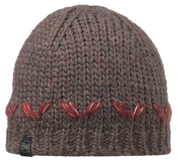 111017325 KNITTED HAT BUFF® LILE BROWN
