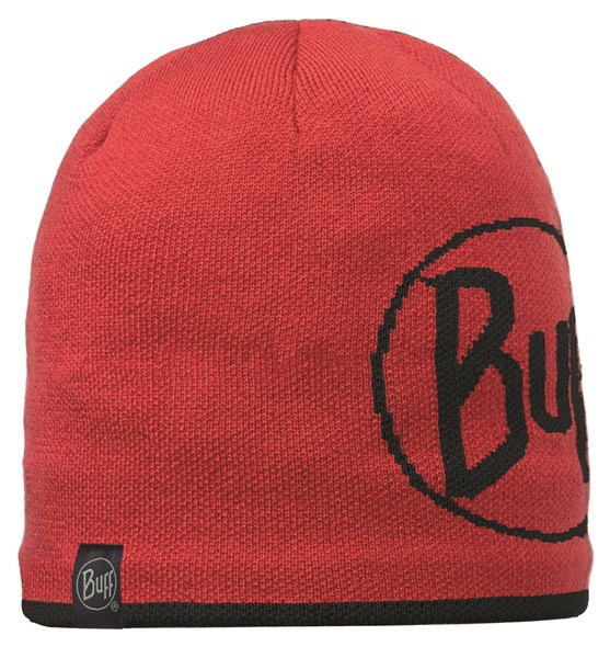 111000425 Knitted And Polar Hat BUFF® Logo Red