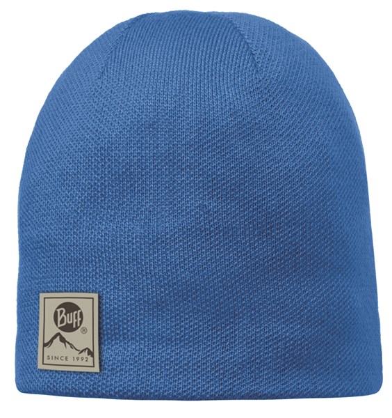 110995707 Knitted And Polar Hat BUFF® Solid Blue
