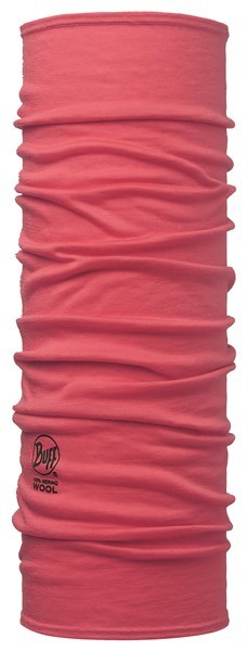 113010408 Merino Wool BUFF® Solid Pink Hibiscus