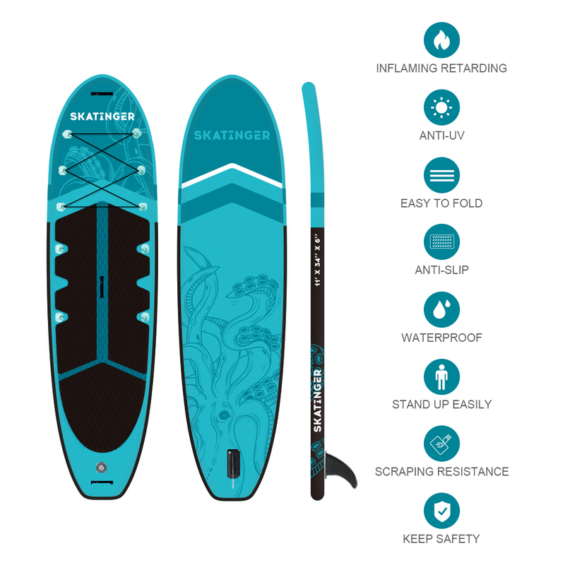 Sup - stand up paddling board-Octopus
