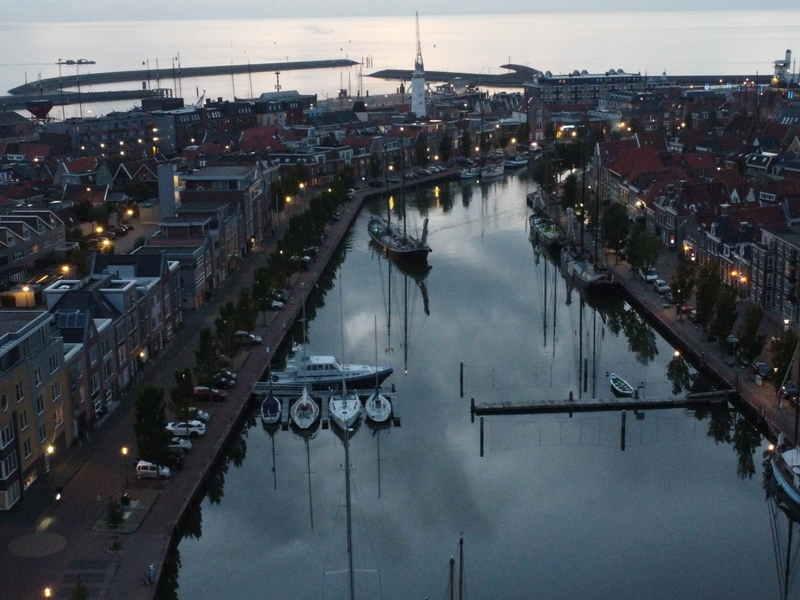 Harlingen 0002 Zuiderhaven avond