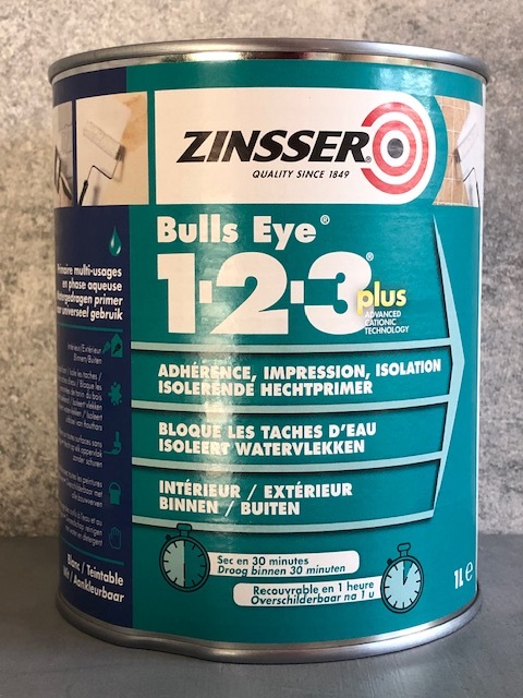 Zinsser 1-2-3 plus Bulls Eye