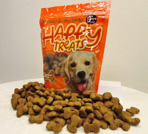 Dog Lovers Gold "happy treats"