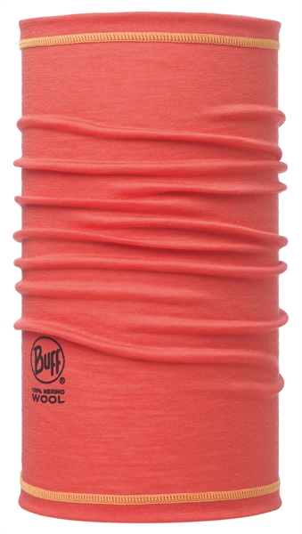 111628420 3/4 Merino Wool BUFF® Solid Coral