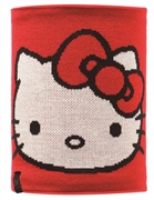 107991 Hello Kitty Child Neckwarmer Knitted and Polar Fleece
