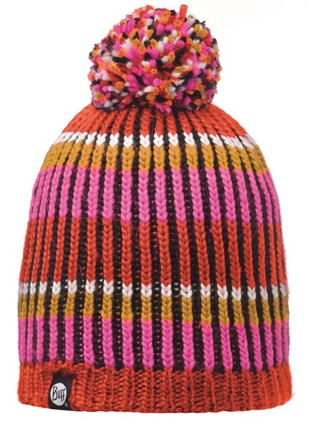 110990522 Knitted And Polar Hat BUFF® Troy Pink Fluor