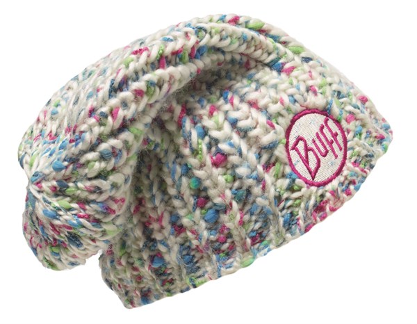1109929 KNITTED HAT BUFF® YSSI K STAR WHITE